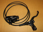 Clarks - CLOUT1 TWO PISTON HYDRAULIC DISC BRAKE REAR R160 (LEFT LEVER) - IS MOUNT - BLACK ()