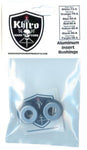 KHIRO INSERT BUSHING ALU SET - BLACK 95A