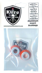 KHIRO INSERT BUSHING ALU SET - ORANGE 79A
