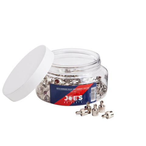 Joe's No Flats Schrader Valve Key / Cap (100pcs):