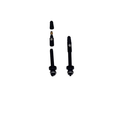 Joe's No Flats Flow High Air Volume Tubeless Valve 45mm (Pair):  45MM