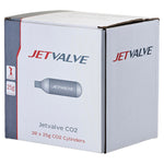 WEDTITE JETVALVE 25G CO2 CYLINDERS X20 2021: BLACK 25G