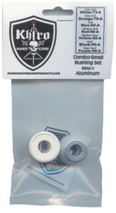 KHIRO KBAC1 BUSHINGS (ALU) - WHITE 73A