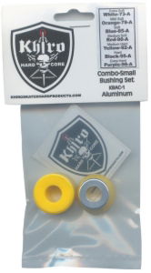 KHIRO KBAC1 BUSHINGS (ALU) - YELLOW 92A