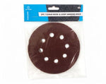 T/ZONE 5PC 125MM HOOK & LOOP PEX DISCS