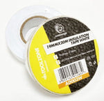 TZ WHITE PVC INSULATION TAPE 19MM X 20M
