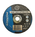 TOOLZONE 25PC 3 CUT OFF DISCS"