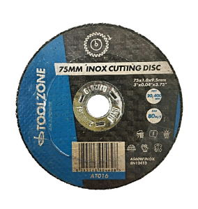 TOOLZONE 25PC 3 CUT OFF DISCS"