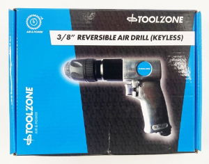 TOOLZONE 3/8 REVERSIBLE AIR DRILL"