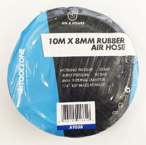 TOOLZONE 10M AIR HOSE 8MM HI VIS
