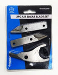 TZ 3PC AIR SHEAR SPARE BLADE SET