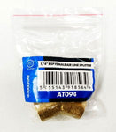 T/ZONE 1/4 BSP AIR LINE SPLITTER FEMALE"