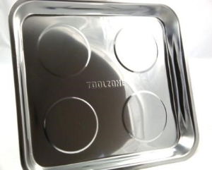 T/ZONE 10.5 X 11.5" S/S MAG. PARTS TRAY"