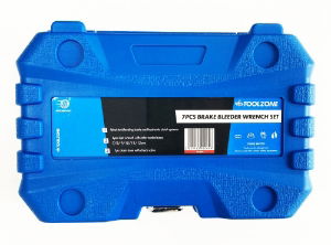 TOOLZONE 7PC BRAKE BLEEDER WRENCH SET