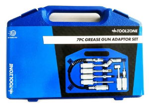 TOOLZONE 7PC GREASE GUN ADAPTOR SETS