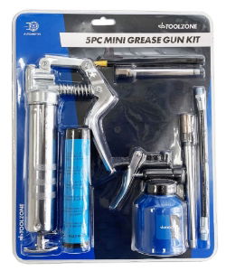 TOOLZONE 5PC MINI GREASE GUN KIT