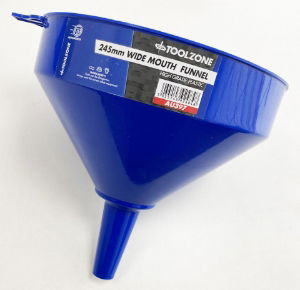 TOOLZONE BLUE 245MM ROUND FUNNEL