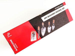 TOOLZONE 5PC BUILDERS TROWEL SET