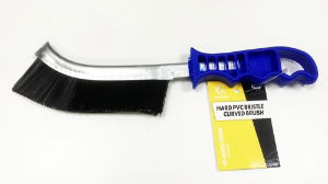 TOOLZONE HARD PVC BRISTLE CURVED BRUSH