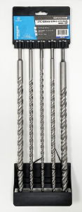 TOOLZONE 5PC 450MM SDS PLUS DRILL SET