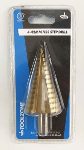 T/Z 4-42MM HSS 4341 STEP DRILL 14 STEPS