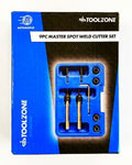 T/ZONE 9PC MASTER SPOT WELD CUTTER SET