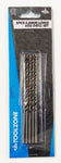 TZ 5PC 4MM LONG SERIES HSS DRILLS