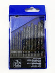 T/ZONE 13PC HSS DRILLS 1.5MM -6.5MM