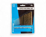 TZ 13PC HEX SHANK TITANIUM COATED DRILLS