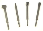 T/ZONE 4PC SDS CHISEL AND GOUGE SET