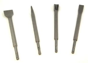 T/ZONE 4PC SDS CHISEL AND GOUGE SET