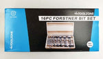 T/ZONE 16PC FORSTNER BIT SET IN WOOD BOX