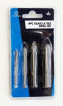 TZ 4PC GLASS & TILE DRILL SET 4,6,8,10MM