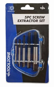T/ZONE 5PC SCREW EXTRACTOR SET