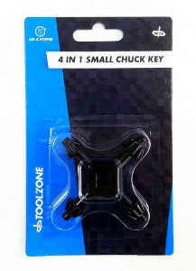 TOOLZONE 4 IN 1 SMALL CHUCK KEY