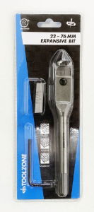 TOOLZONE EXPANSIVE BIT 22-76MM