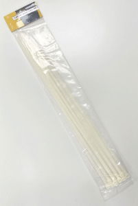 TOOLZONE 15PC 20 WHITE CABLE TIES"