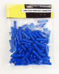 TZ 100PC INS. BLUE CRIMP BUTT CONNECTORS