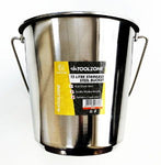 T/ZONE 12 LITRE STAINLESS STEEL BUCKET