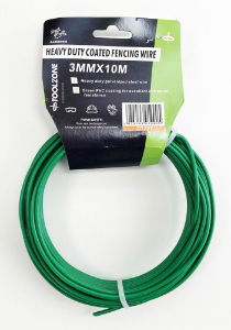 TZ 3MM X 10M COATED H/DUTY GARDEN WIRE