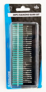TOOLZONE 30PC DEBURRING & ENGRAVING SET