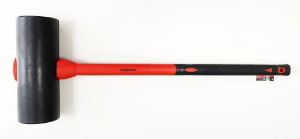 TZ 6KG RUBBER PAVING MAUL FIBRE HANDLE