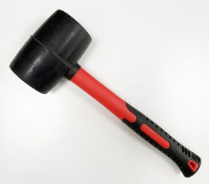 TZ 32OZ 70% FIBRE HANDLE HQ RUBBER MALLE