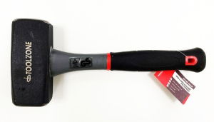 T/ZONE 2KG LUMP HAMMER TPR HANDLE