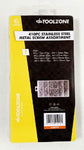 TZ 410PC S/STEEL METAL SCREWS ASSORTMENT