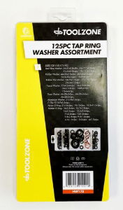 TZ 125PC TAP RING & WASHER ASSORTMENT