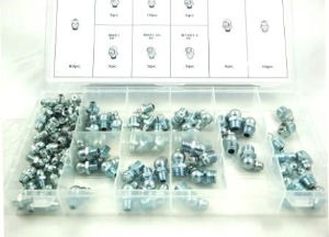 TOOLZONE 110PC GREASE NIPPLE ASSORTMENT