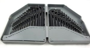 T/ZONE 30PC HEX KEY SET MM/AF IN CASE