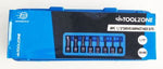 8PC 1/2" IMPACT HEX BITS 5-19MM