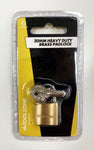 TOOLZONE 20MM HD BRASS PADLOCK